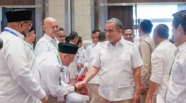 Sekjen Gerindra Ahmad Muzani hadir dalam Rapat Koordinasi pengurus Partai Gerindra se-Jawa Barat. (Dok. Partai Gerindra)