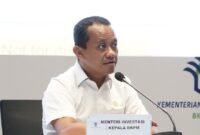 Bahlil Lahadalia di Lantik sebagai menteri Energi dan Sumber Daya Mineral (ESDM). (Facbook.com/@Bahlil Lahadalia)
