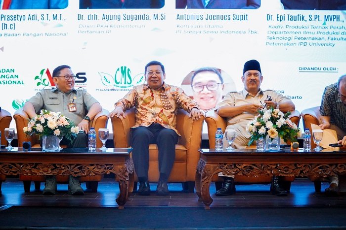 Kepala Badan Pangan Nasional/National Food Agency (NFA) Arief Prasetyo Adi dalam Takshow Hybrid pada Kamis (29/8/2024) di Auditorium Kementerian Pertanian. (Dok. Bapanas)