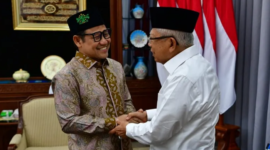 Wakil Presiden Ri, KH. Ma’ruf Amin bersama Ketua Umum Partai Kebangkitan Bangsa (PKB) Muhaimin Iskandar. (Dok. Wapresri.go.id)