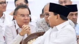 Ketua Harian Partai Gerindra Sufmi Dasco Ahmad bersama Ketua Umum Partai Gerindra Prabowo Subianto. (Instagram.com/@sufmi_dasco)