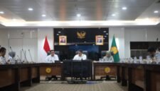 Pertemuan antara Wamentan Sudaryono dan Kadin Indonesia di Kantor Pusat Kementerian Pertanian, Jakarta, Kamis (19/12/2024). (Dok. Kementerian Pertanian)