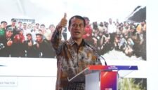 Menteri Pertanian Andi Amran Sulaiman saat menjadi pembicara kunci (keynote speaker) di Hotel Westin Jakarta, Kamis 30 Januari 2025.( Dok. Kementterian Pertanian)