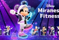 "Disney Miraness Fitness" Main Visual